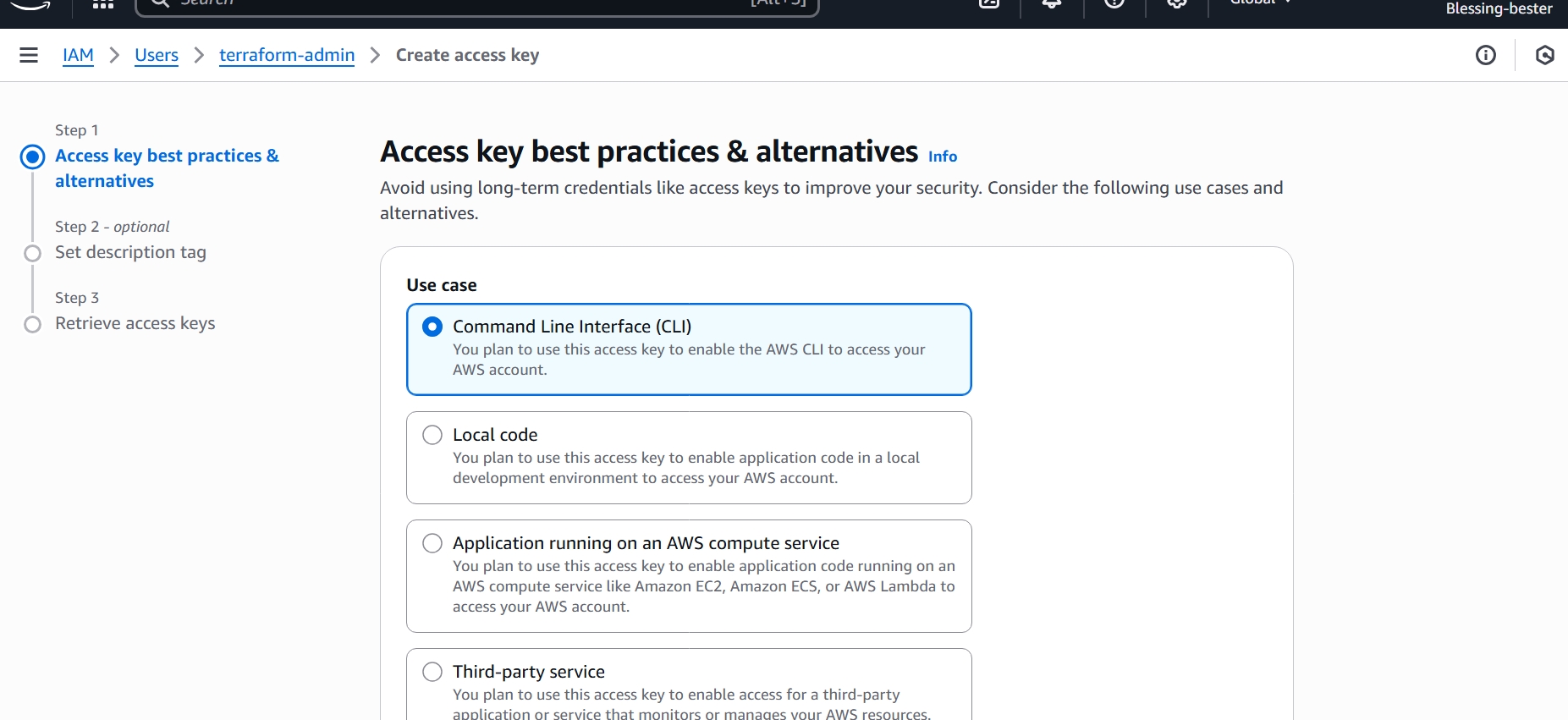 EC2 Key Pair Creation
